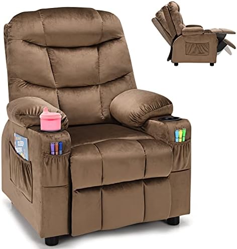 Dječja stolica-stolica Costzon s подстаканником, Čije Baršunasto Stolica za odmor s držačem za noge i bočnim