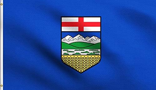 Regija DMSE Alberta, Kanada Kanadska zastava 3X5 Metara Ft Poliester 100D Zastava je Otporan na uv zračenje