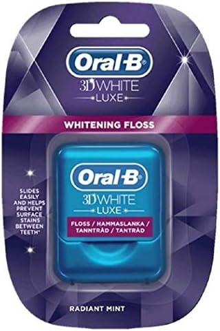 Oral-B 3DWhite Luxe - Zubni konac, Sjajna Metvica, 35 Metara