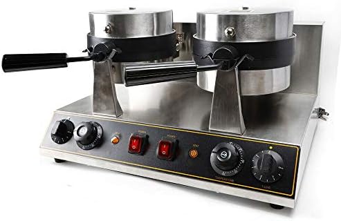 Вафельница Ethedeal s dvostrukom glavom - Električna вафельница 110, Stroj za pečenje doručak za kuhanje u kuhinji