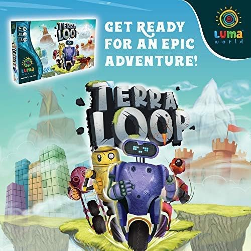 Tablica Edukativne igra Luma World Terra Loop u dobi od 8 godina za poboljšanje matematičkih vještina, koncepata novca i razvoja nekoliko Интеллектов, Trajanje igre od 30 minuta, 2-4 Igrača