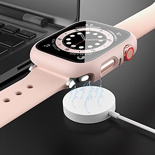 14 Kom. Torbica za Apple Watch sa Zaštitnim zaslon od kaljenog Stakla za Apple Watch 40 mm Serije 6/5/4/SE,JZK