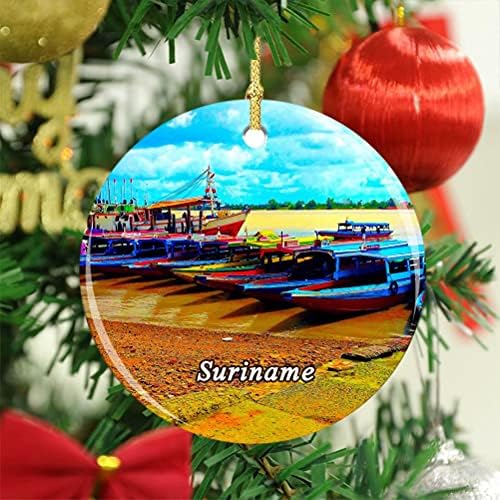 Surinam božićno drvce Božićno Ukrašavanje Dekoracija Vjenčanje Rotirajući Ovjes Dekor Zbirka suvenira za putovanja