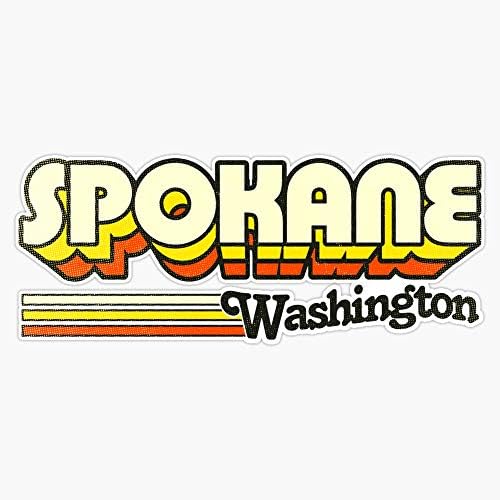 EMC Grafika Spokane, Washington | Gradske Pruge Vinil Vodootporne Naljepnica Naljepnica za Automobil Laptop Strujni Prozor Sudarač 5