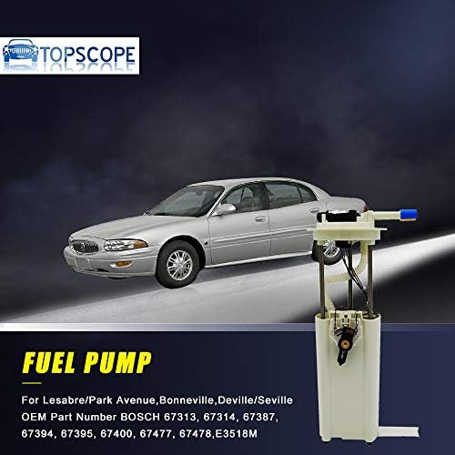 TOPSCOPE FP3518M - Modul pumpe za gorivo u prikupljanju E3518M pogodan za 2000-2005 godina Buick Lesabre/Park avenue, Pontiac Бонневиль, Cadillac je Девиль/Sevilla