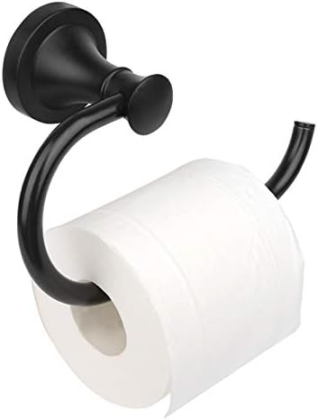 Držač Toaletnog Papira Zidni Držač Za Kupaonicu Držača Role Toaletnog papira Pribor Za kupaonice Mat Crna