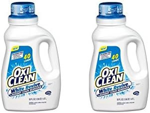 OxiClean, Bijelo Uzbuđenja, uklanjanje mrlja za rublje, Tekućina -40% (2 Pakiranja)