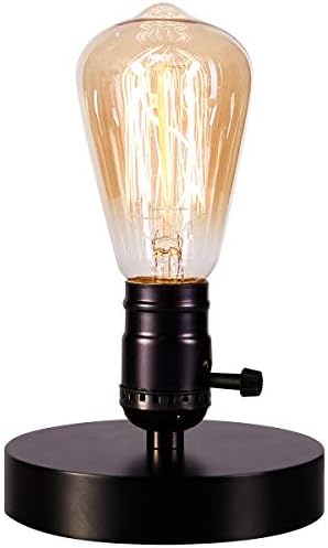 Berba Lampe Licperron Temelj Lampa E26 E27 Industrijska Mala Stolna Lampa sa priključuje Kabel za Uključivanje/Isključivanje