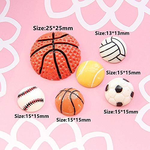 26 Paketića Izabrane sportske ball шармов za sluz bez kliješta Košarka Nogomet Tenis, Bejzbol Odbojka Perle