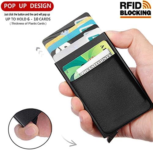 Držač kartice, Nositelj Muškog Kreditne kartice, Tanka Torbica za memorijske Prednji Džep protiv krađe-RFID