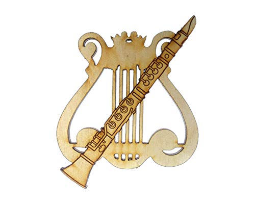 Prilagođeno ukras za klarineta - Poklon za кларнетиста