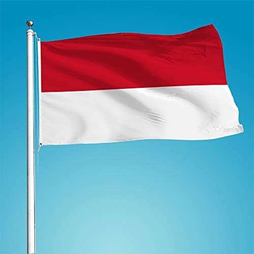 Nacionalna zastava Indonezije, Полотняный naslova i dvostruki firmware sa dva rukavima 3×5 metara