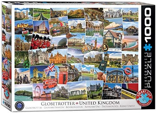 Еврография velika Britanija Глобтроттер Puzzle od 1000 komada