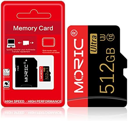 Memorijska kartica 512 GB Klase 10 Micro SD kartica za Kamere i Smartphone Kartica TF s Adapterom za SD kartice