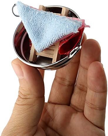 1/12 lutkine Minijaturni Kućicu za Gaming Set Za kupaonicu Umivaonik sa Set ručnika za pranje zajednice.