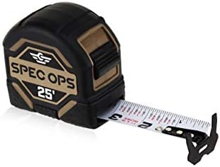 Spec Ops - SPEC-TM25 Alati 25-Podnožju Rulet, Dvosmjerna nož 1 1/4 inča, Kompozitni telo vojne klase, 3% kao