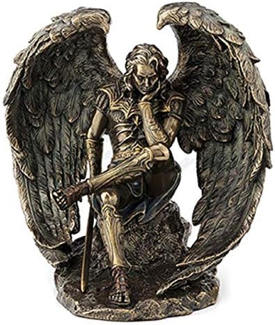 Veronese Dizajn 6,5 Boja Hladno Lijevana Bronca Lucifer, Kipić Palog Anđela Kip