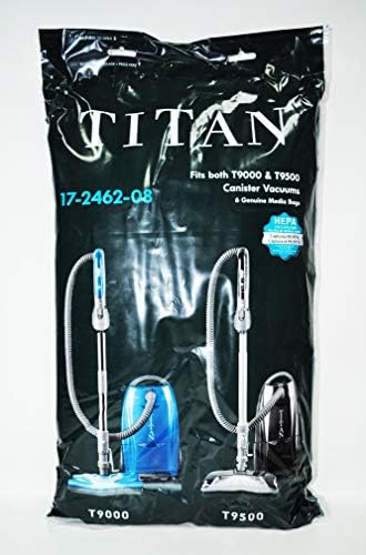 Vakuum vrećice HEPA s kanister vode Titian T9000 i T9500