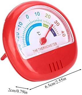 Hladnjak Termometar sa ledenicom Termometar sa Velikim Dial Mehanički 3 Boje(Crvena)