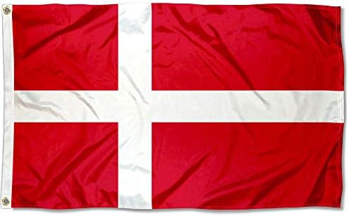 Sportske Zastavice Zastavice Tvrtke Zastava Danske 3x5 Tiskano Zastava Banner