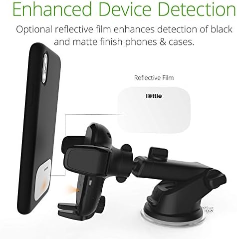 Bežični Punjač iOttie Auto Sense Qi Za Punjenje Auto nosač za mobitel na ploči s instrumentima za iPhone, Samsung