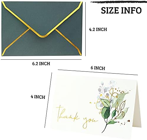 Сверхмощные Zelene hvala vam razglednice s конвертами - 36 kom. - hvala vam razglednice s pečatom iz zlatne