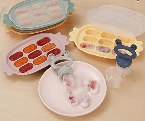 Ulagač za bebe voćnog hrane haakaa Hranjenja za djecu voćem dude - Set silikon прорезывателей za nicanja zuba