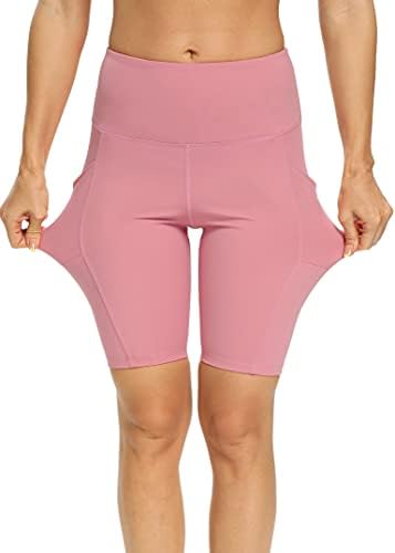 Bestisun S visokim Strukom Sportske Sportske Kratke hlače za joga za žene Trening Biciklistički Kratke hlače