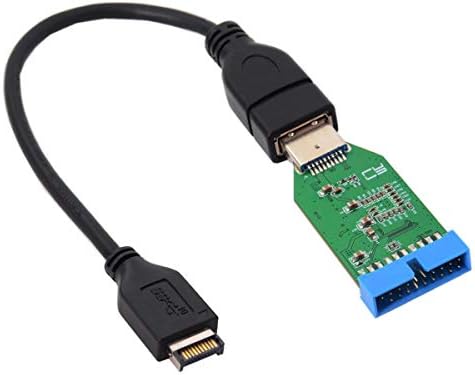 Xiwai USB 3,1 Priključak na prednjoj Ploči 3,0 Ženski Kabel na matičnoj ploči 20-pinski Konektor Ženski Adapter-hub