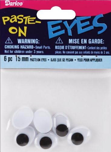 Tjestenina Дарис Na Ovalne Oči 15 mm 6/Kg-Crna