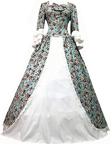 Ja sam Siguran Haljine Građanskog rata za žene za djevojčice 1800-ih Victorian haljina u stilu rokokoa u kostimima