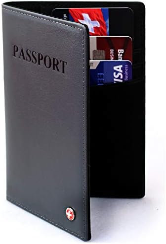 Sotania - Torbica za Putovnicu i Kreditne Kartice iz Švicarske Kože s RFID-funkcije zaključavanja Poklopca Za