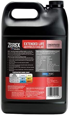 Zerex Dulji vijek trajanja Crvena heavy duty (HD) Antifriz/Rashladna tekućina 1 HA
