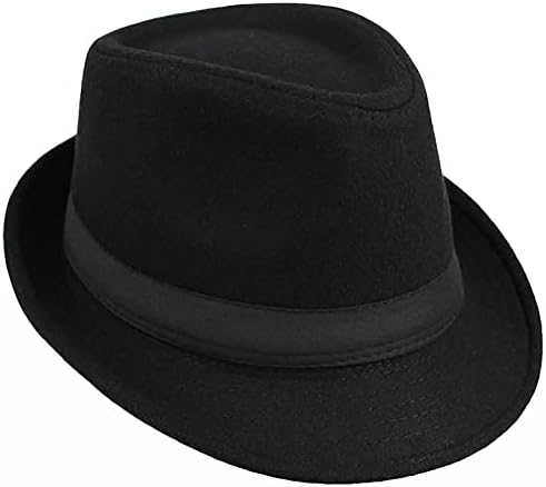 Djeca-Dječaci Klasična Panama-Фетровая šešir-Фетровая šešir Manhattan-Strukturirana Jazz Mornarska Kapa 4-8