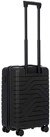 Kofer - блесна Bric B|Y Ulisse-21-Inčni Extensible Ručni prtljag - Tvrdi izgled i Odobreno od TSA Dvorac - Crna