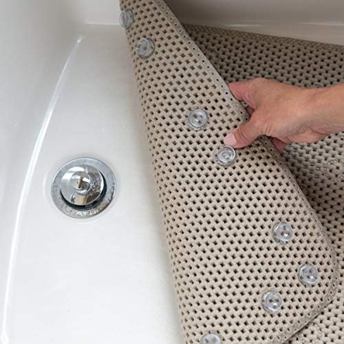 Tepih za kupaonicu Softex marke Duck, 17 cm x 36 cm, tamno smeđe (442097)