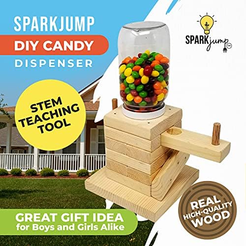 SparkJump DIY Dozator za čokolade Kit za drvene konstrukcije – Trenutno se nalazi stablo – Odlična ideja za
