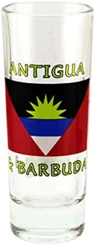 Zastava Antigva i Barbuda Matirano Staklo Za gađanje