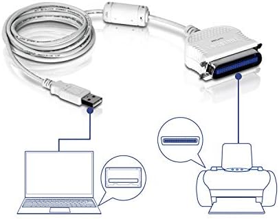 Kabel-pretvarač TRENDnet USB na paralelni 1284, TU-P1284, USB 1.1/2.0/3.0 Windows 10/8.1/8/7, Mac OS X 10,6-10,9,