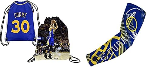 Curry 30 Košarkašku komplet sa slike Ruksak na tenis rukomet, Kompresije Rukava za gađanje
