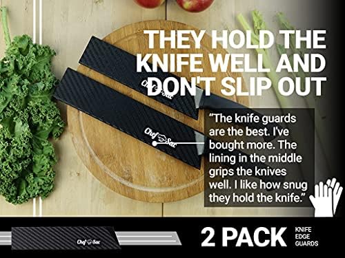 Zaštita ruba noža Vrećice kuhar | Univerzalni poklopac za nož i Profesionalna zaštita noževa | Čvrste zaštite