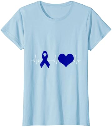 Majica za informiranje o raku debelog crijeva s trakom za rad srca prilikom колоректальном raku