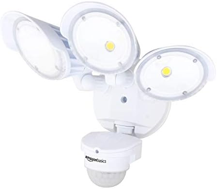 Osnove 60 W Vodootporna LED Lampica Sigurnosnog Osjetnika Vanjske Pokreta s 3 Podesive Glave , Kut detekcije