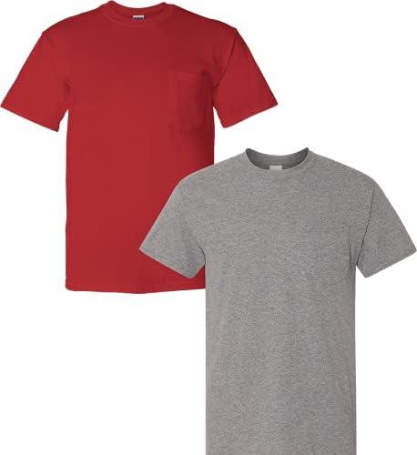 Majice Gildan za muške suha odijela s džep, 2 pakiranja