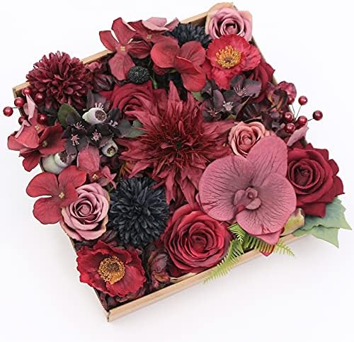 Umjetno cvijeće ХИМИФОЛО Cvijeće Dahlia u Kombinaciji za svadbeni buketi svojim rukama Kesten središnje kompozicije