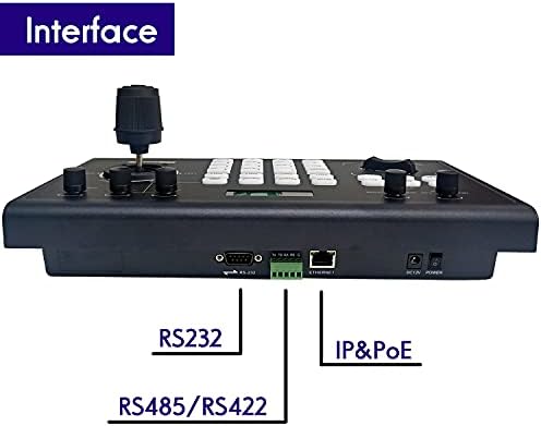 PTZ kontroler konferencijske kamere FoMaKo RS232, RS485, Kontroler tipkovnice 3D IP PTZ kamera sa joystickom
