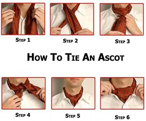 Muški kravata GULLESON s kravatom Paisley iz жаккардового тканого cvjetne luksuzni Аскота