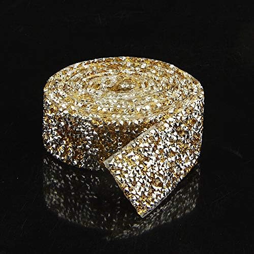 XINGYHENG 3 cm Širine 2 Metra Kristal Gorski Kristal Trake Diamond Traka Završiti Kristali Ljepilo Zakrpe Uređena