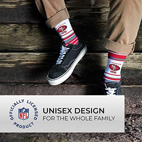 Čarape na pruge NFL, Jedan-Veličina-Odgovara za većinu obuće za muškarce, Žene, Mlade, Odjeću za Igru Dana
