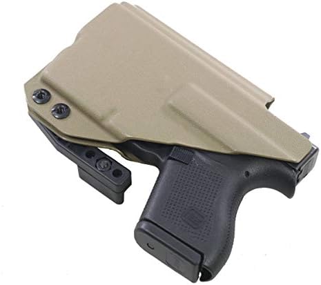 Futrola FDO Industries IWB Kydex kompatibilna s Glock 43 w/ TLR6-Nevidljivo spona za nošenje 1.5 Metalni моноблочный